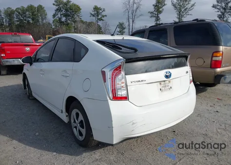 2012 Toyota Prius Two из США, поврежденный, VIN JTDKN3DU4C1541446
